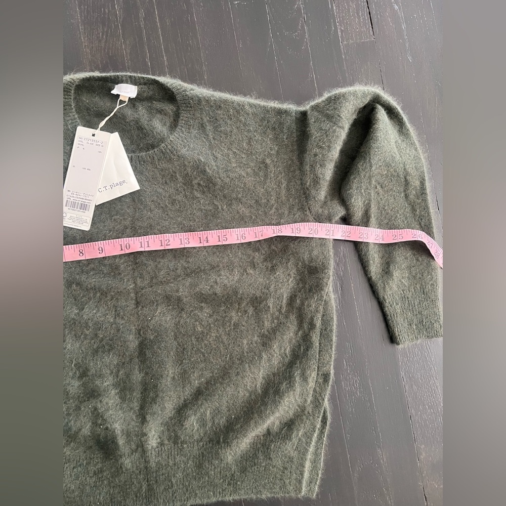 C.T. Plage 100% wool sweater with relaxed fit SIZE 36 - Picture 8 of 12